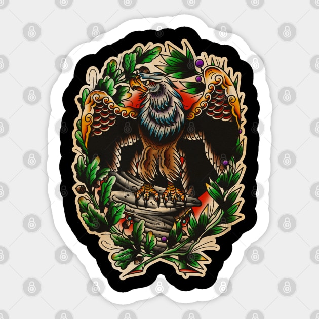 Big Eagle Sticker by Don Chuck Carvalho